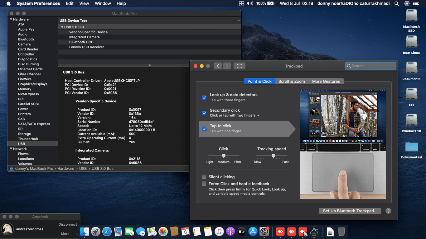 Lenovo Thinkpad X270 [KabyLake   Intel HD 620] 4